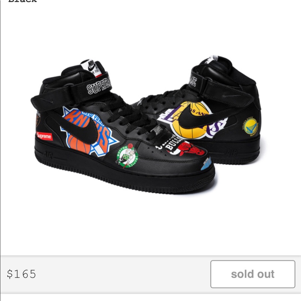 ❌Sold❌ Supreme X Nike X NBA Air Force 1